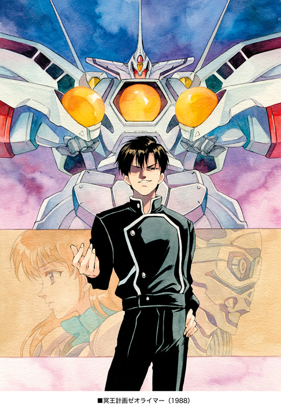zeorymer, himuro miku, akitsu masato, and kihara masaki (hades project zeorymer) drawn by agahari