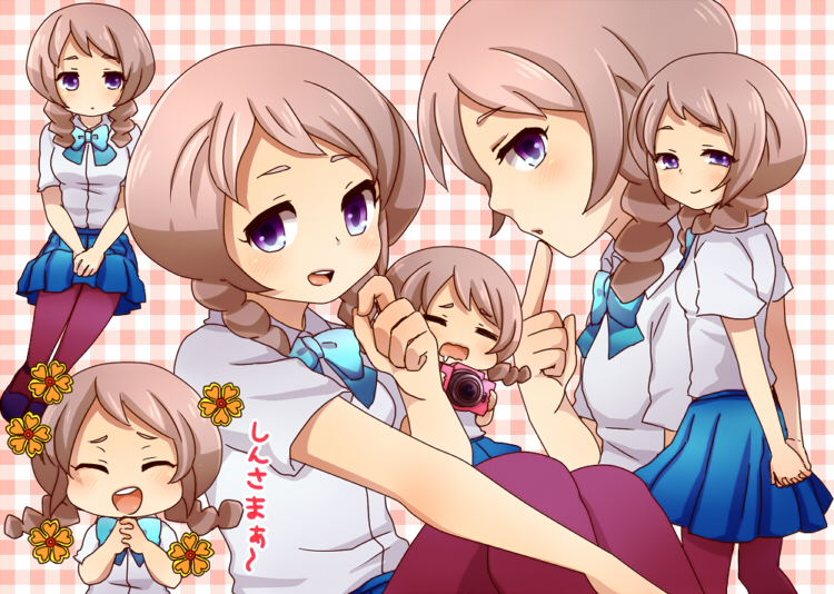 yamana akane (inazuma eleven and 1 more) drawn by earl_grey