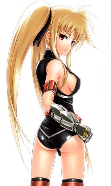 fate testarossa (lyrical nanoha and 1 more) drawn by 40010prototype