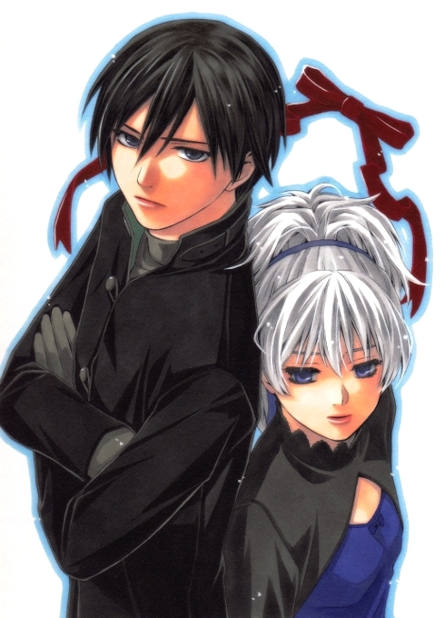 yin and hei (darker than black) drawn by imonosato