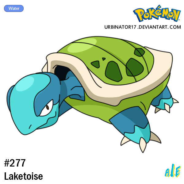 unnamed turtle pokemon (pokemon and 1 more) drawn by urbinator17