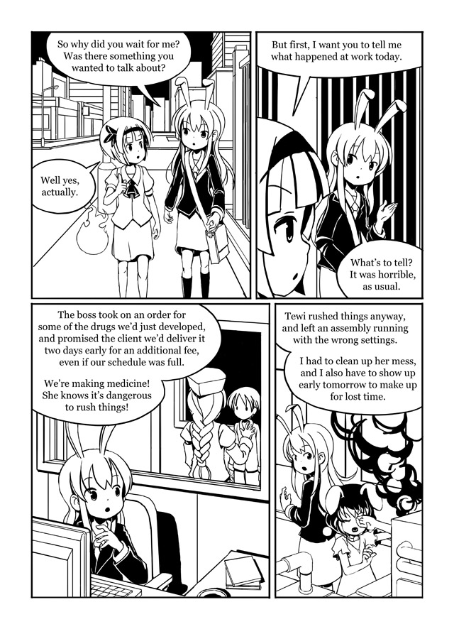 konpaku youmu, reisen udongein inaba, inaba tewi, and yagokoro eirin (touhou) drawn by sixten