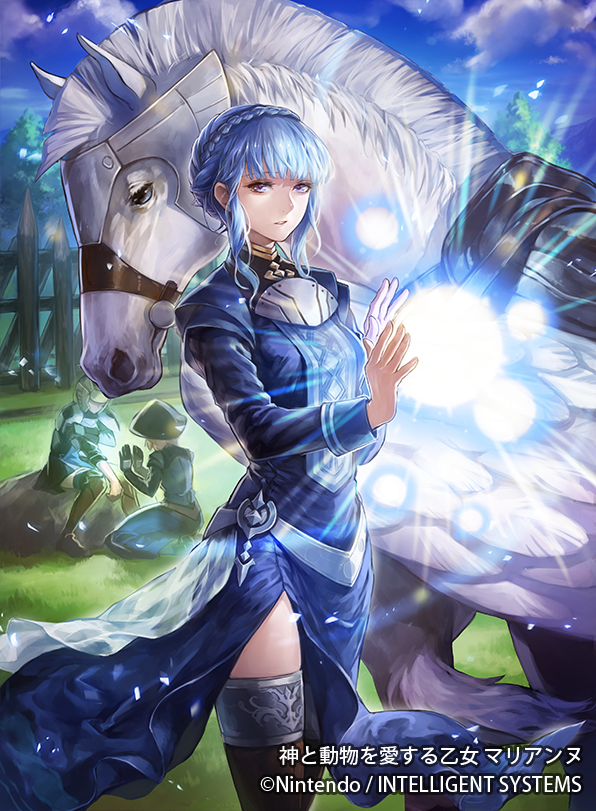 marianne von edmund (fire emblem and 2 more) drawn by uroko_(mnr)