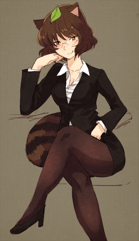 futatsuiwa mamizou and mib mamizou (touhou and 1 more) drawn by urin