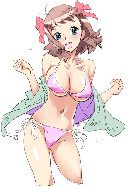 amami haruka (idolmaster and 1 more) drawn by nishieda