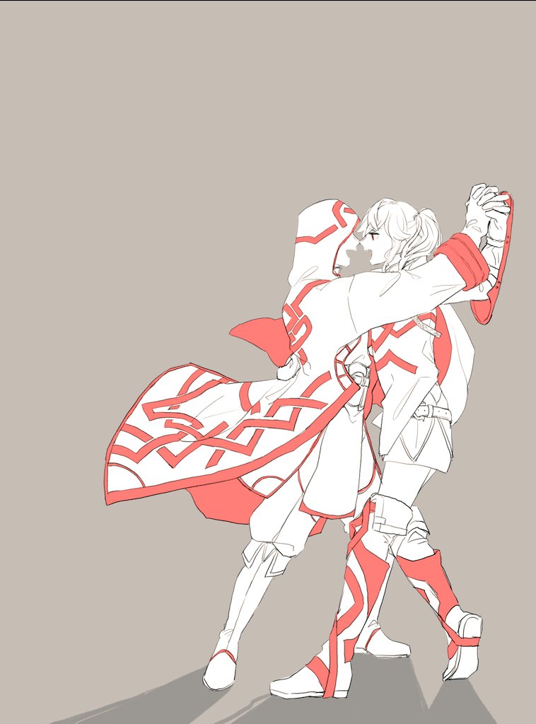 kiran, anna, and male kiran (fire emblem and 1 more) drawn by dot_0162