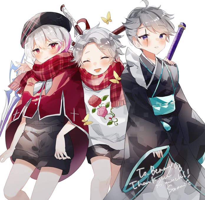 player character (original and 1 more) drawn by sorani_(kaeru0768)