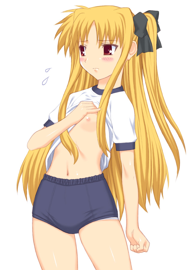 fate testarossa (lyrical nanoha and 2 more) drawn by shichimenchou