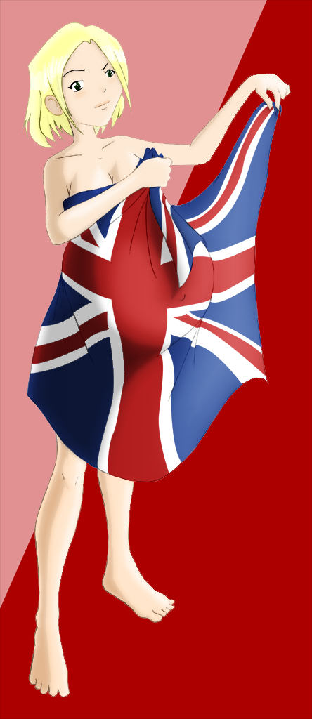 britannia and lady victoria (original) drawn by sivomaniacal