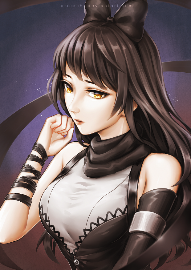 blake belladonna (rwby) drawn by pricey