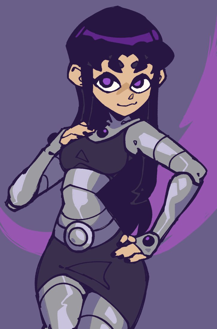 blackfire (dc comics and 1 more) drawn by ethossketches
