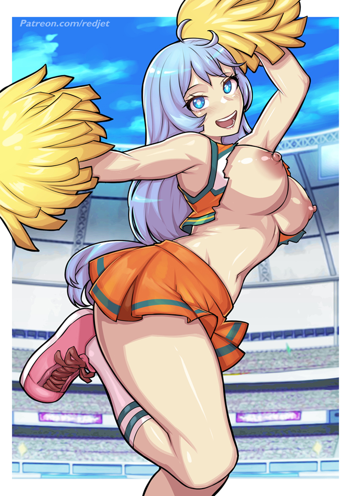 hado nejire (boku no hero academia) drawn by redjet