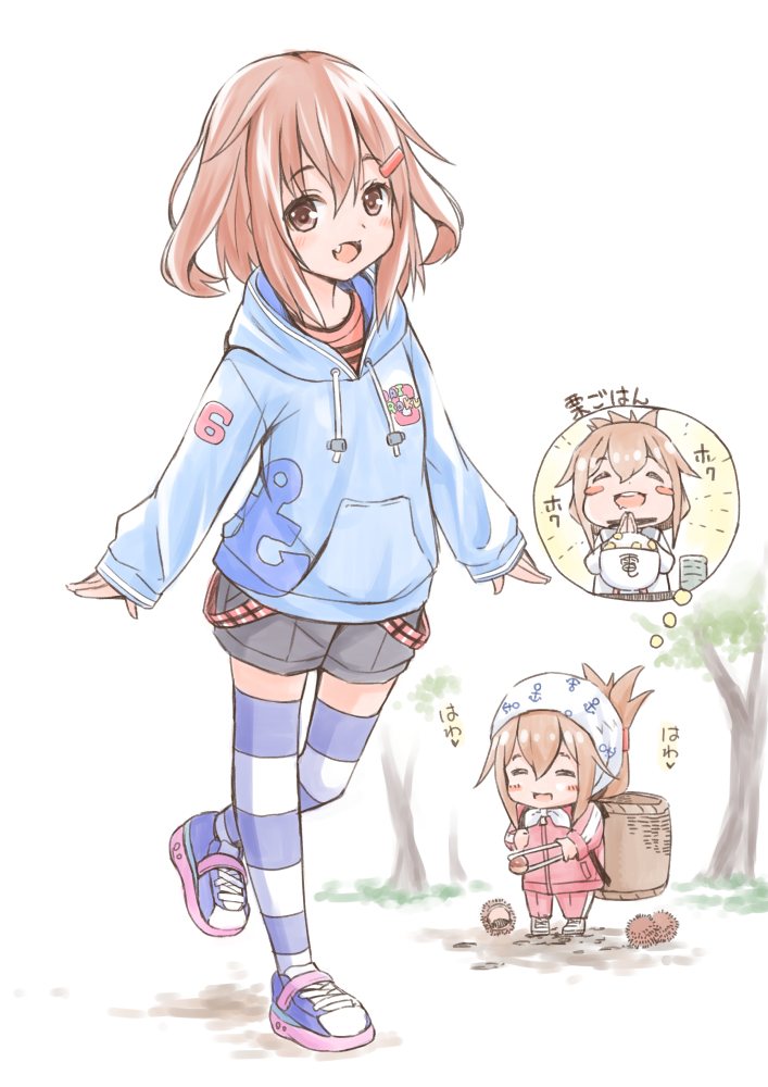 inazuma and ikazuchi (kantai collection) drawn by fujishima_shinnosuke