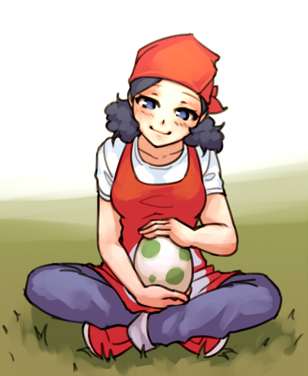 pokemon breeder (pokemon and 1 more) drawn by monorus