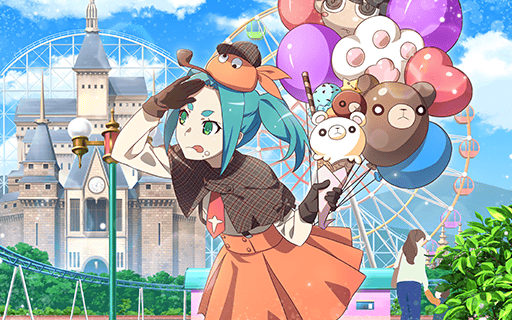 ononoki yotsugi and sherlock holmes (monogatari and 1 more) drawn by watanabe_akio