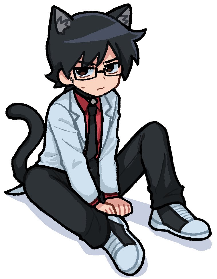gideon graves (scott pilgrim and 1 more) drawn by re_adamator