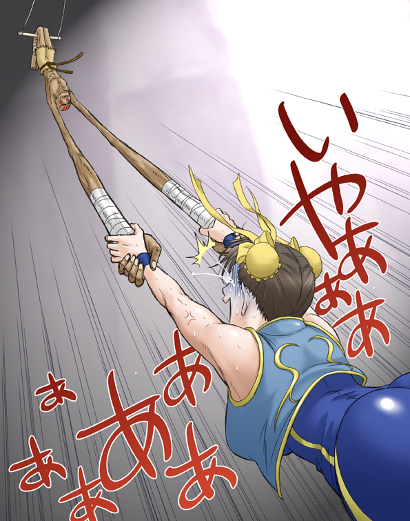 chun-li and dhalsim (street fighter and 1 more) drawn by maeda_sengoku