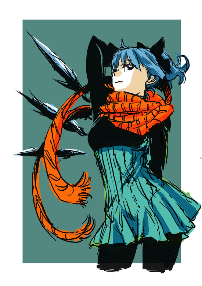 cirno and cirno-nee (touhou) drawn by takahasi_yoshiyuki