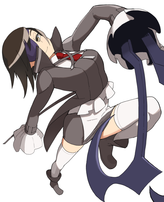 kure kirika (mahou shoujo madoka magica and 1 more) drawn by accio
