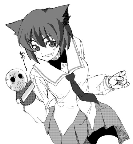 serizawa akane (pani poni dash!) drawn by satou_atsuki