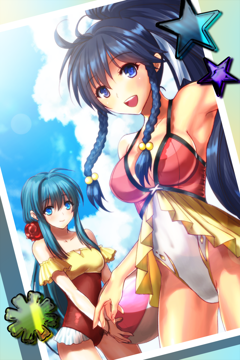 eirika and tana (fire emblem and 2 more) drawn by lazulia