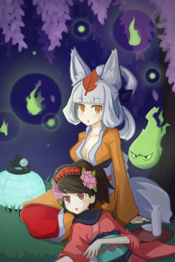 momohime, kongiku, and izuna jinkuro (oboro muramasa) drawn by drawfag