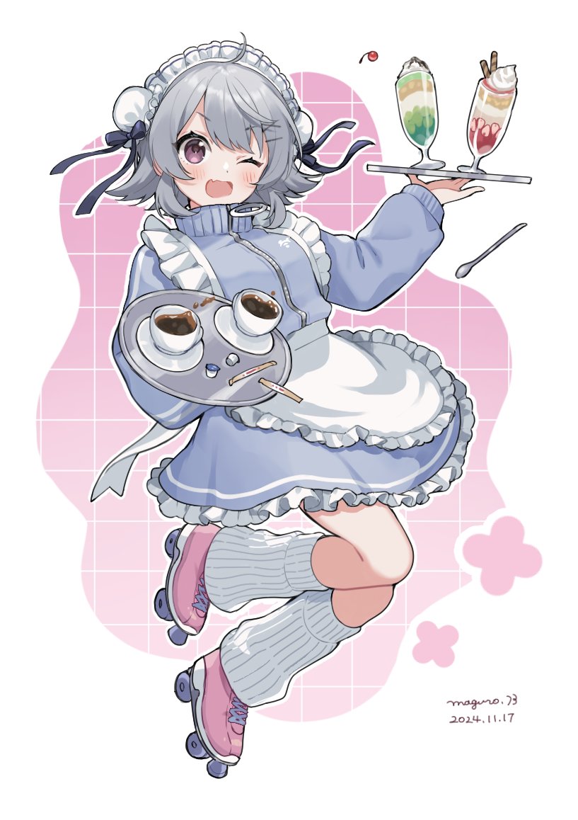 koharu rikka (synthesizer v and 1 more) drawn by binchou_maguro
