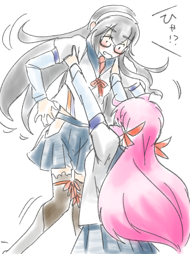 ooyodo and akashi (kantai collection) drawn by cink-knic