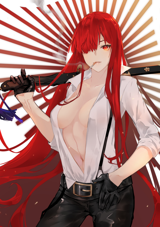 oda nobunaga (fate and 1 more) drawn by neko_(ganecooo)