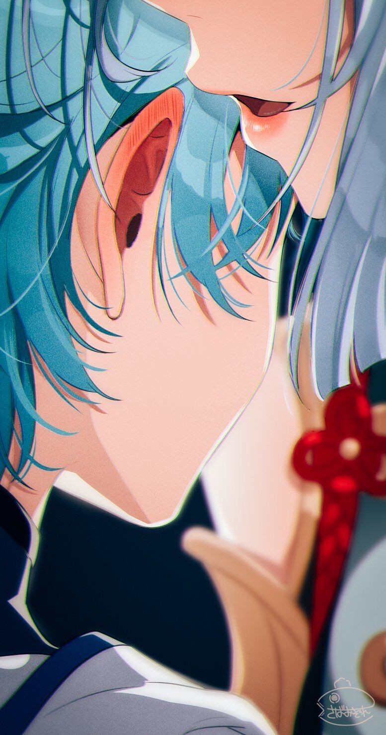 shenhe and chongyun (genshin impact) drawn by tsukana_(saba_mizore)