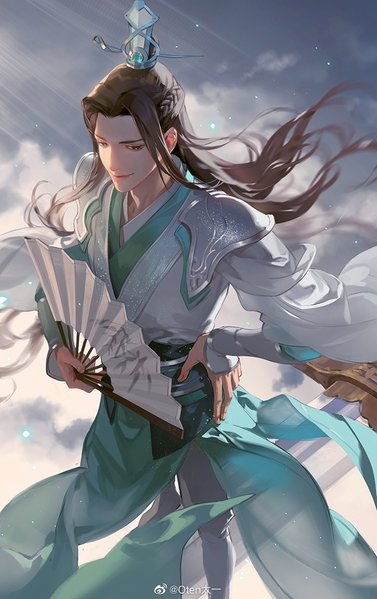shen qingqiu (renzha fanpai zijiu xitong) drawn by oten