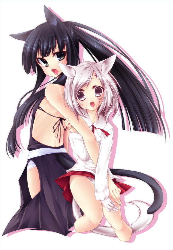 allen walker and kanda yuu (d.gray-man) drawn by sagami_rin