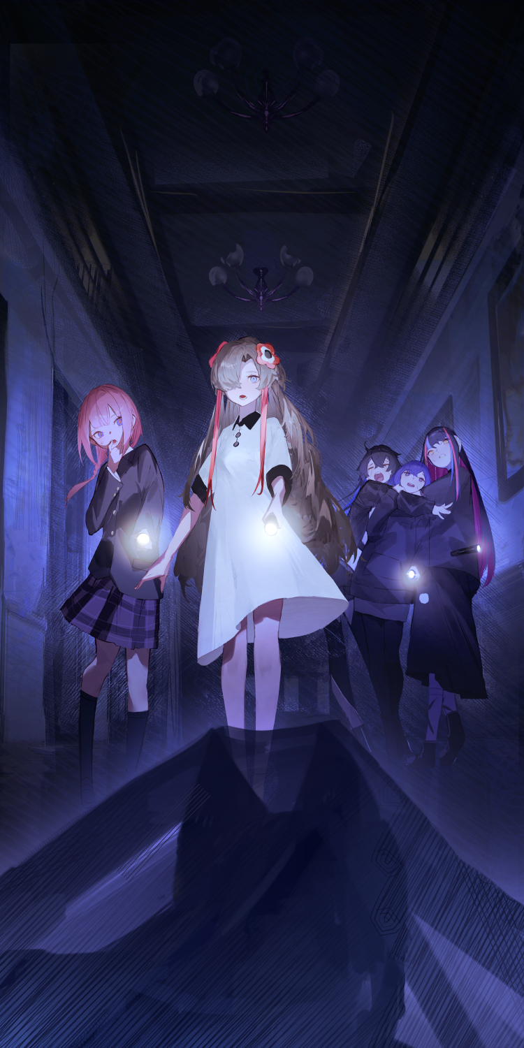 isekaijoucho, kaf, rim, koko, and harusaruhi (kamitsubaki studio and 1 more) drawn by kuronoiparoma