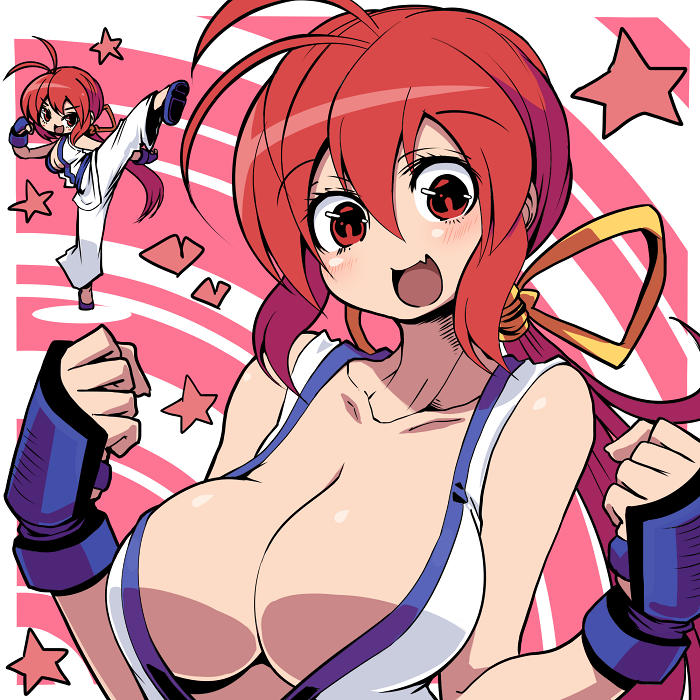 another kung fu girl (m.u.g.e.n) drawn by kara_age