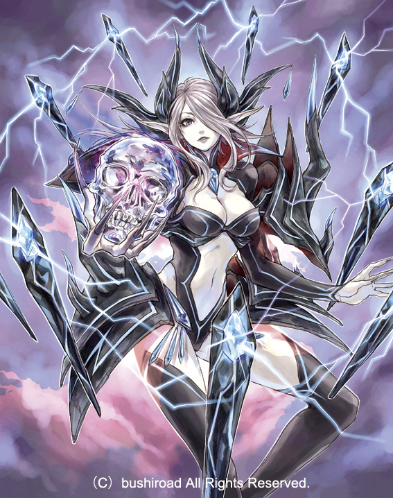 skull witch nemain (cardfight!! vanguard and 1 more) drawn by hagiya_kaoru