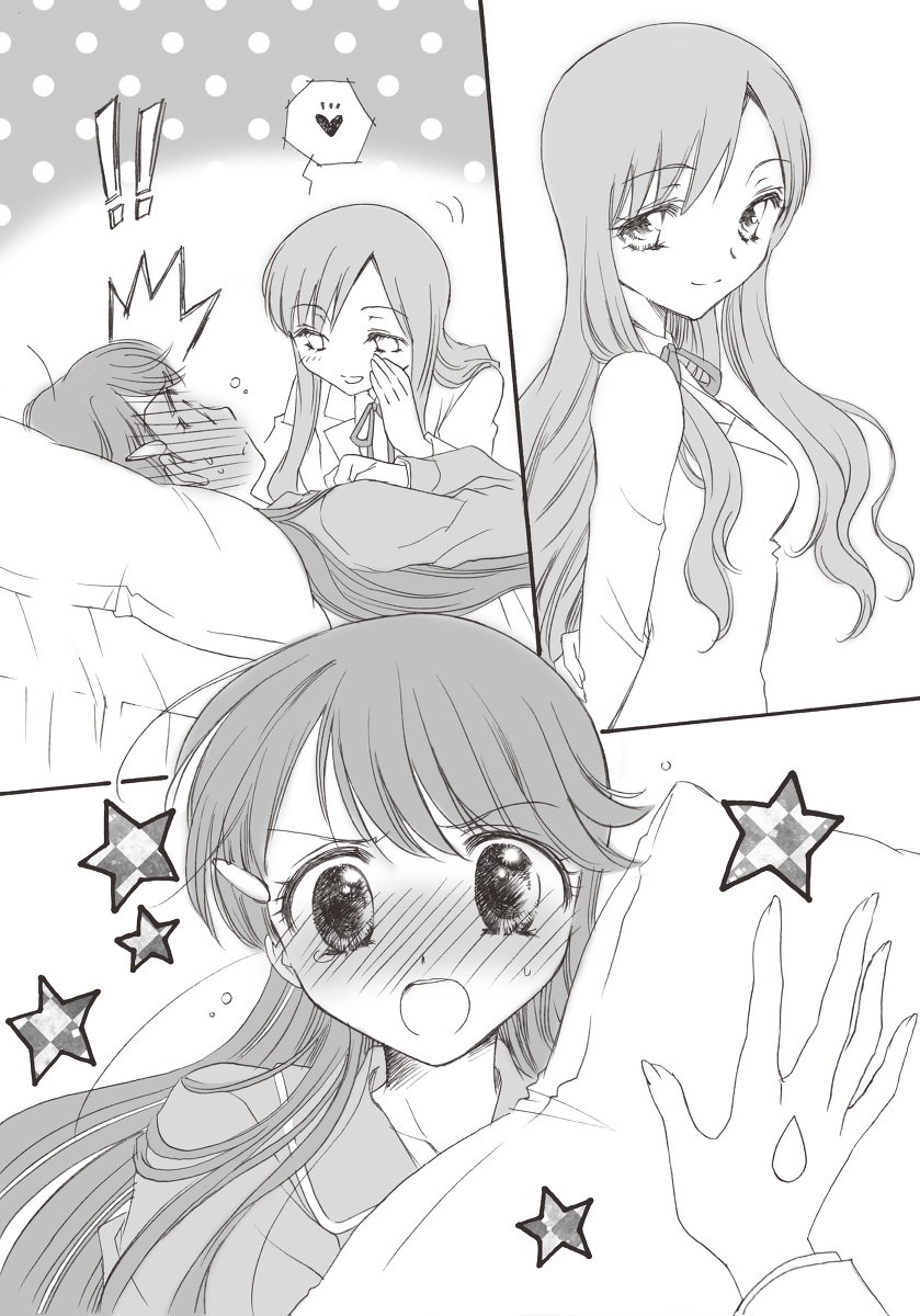 tsukikage yuri and kurumi momoka (precure and 1 more) drawn by muumin