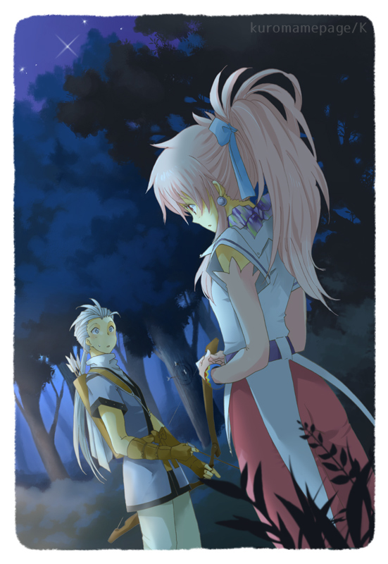 arche klein and chester burklight (tales of and 1 more) drawn by k-mame