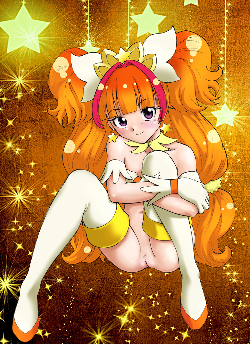amanogawa kirara and cure twinkle (precure and 1 more) drawn by unno_hotaru