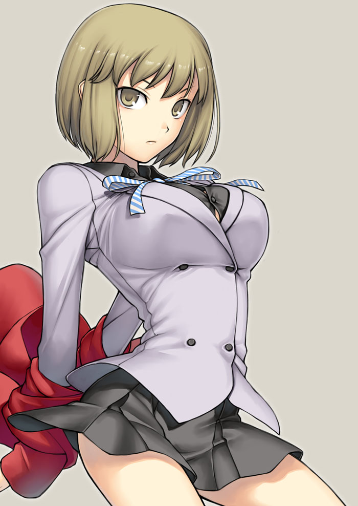 nitta io (devil survivor and 1 more) drawn by tanaka_shoutarou