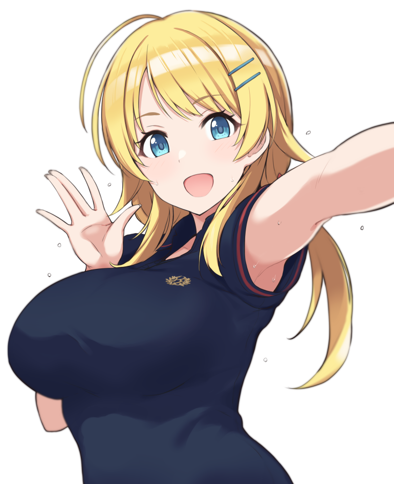 hachimiya meguru (idolmaster and 1 more) drawn by mitsukazu_(nijigen_complex)