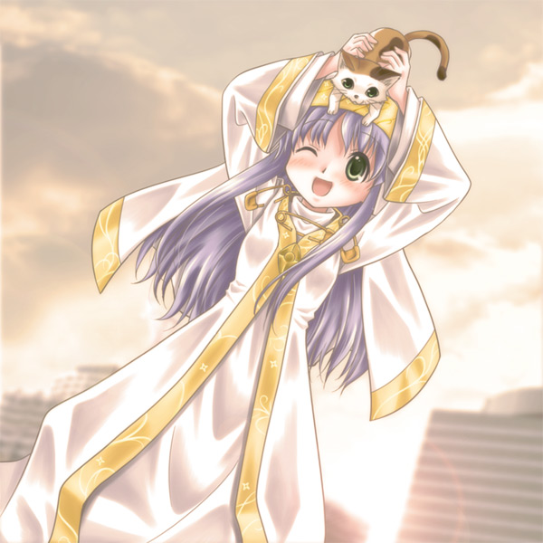 index and sphinx (toaru majutsu no index) drawn by komiru