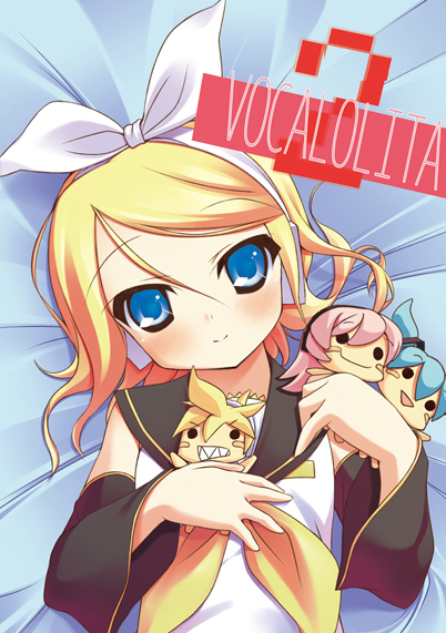 hatsune miku, kagamine rin, kagamine len, and megurine luka (vocaloid) drawn by amakara_surume