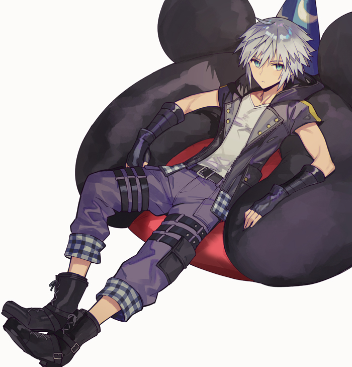 riku (kingdom hearts and 1 more) drawn by ninomotonino