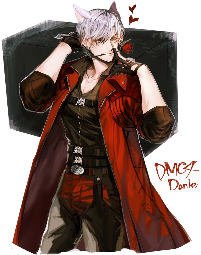 dante (devil may cry and 1 more) drawn by q1modi