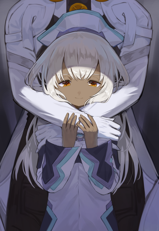 kirschwasser and albedo piazzolla (xenosaga and 1 more) drawn by asagi1111