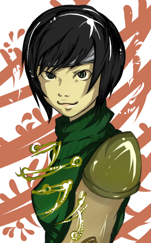 yuffie kisaragi (final fantasy and 1 more) drawn by zone_(t-x_reno)