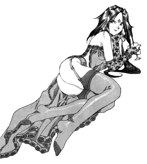 peorth (aa megami-sama) drawn by fujishima_kousuke