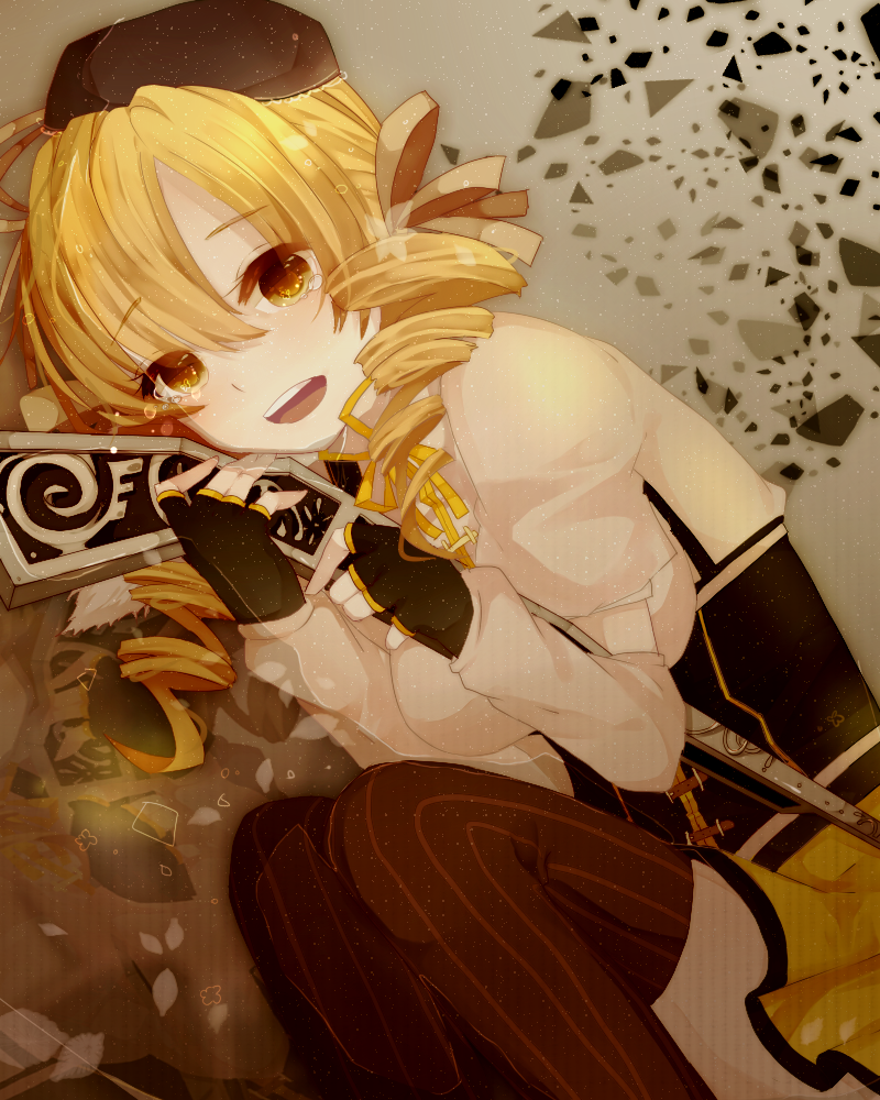 tomoe mami (mahou shoujo madoka magica) drawn by itamidome