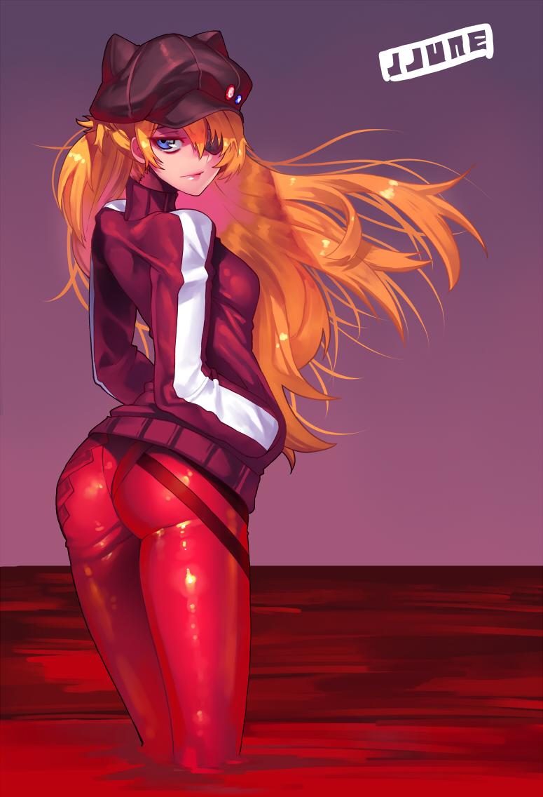 souryuu asuka langley (neon genesis evangelion and 2 more) drawn by jjune