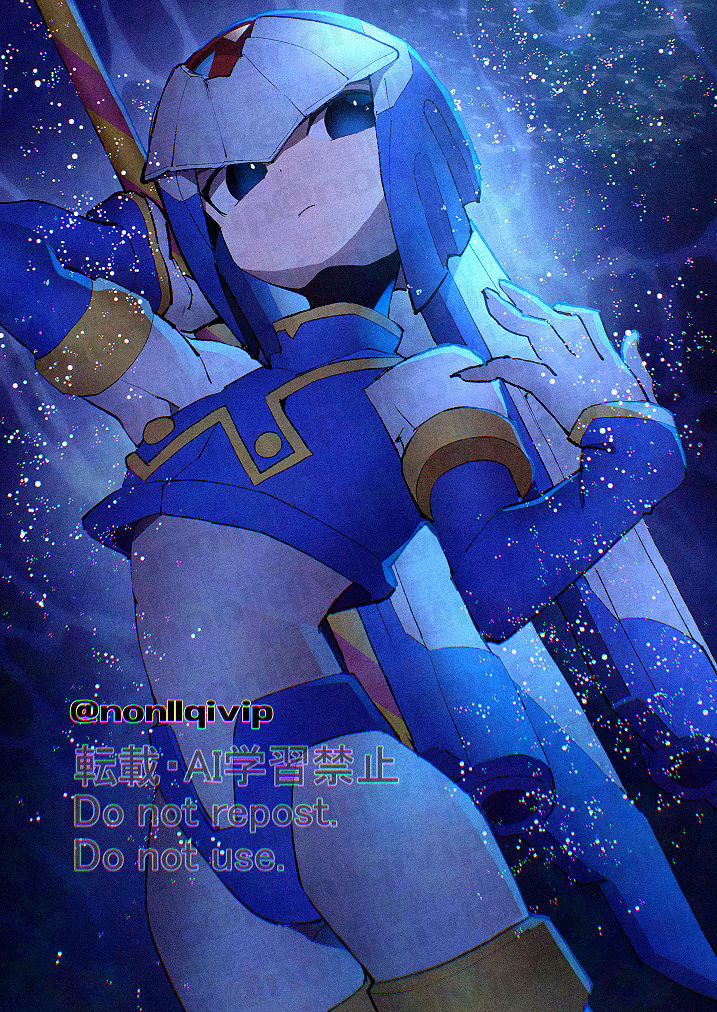fairy leviathan (mega man and 1 more) drawn by yamanashi_taiki